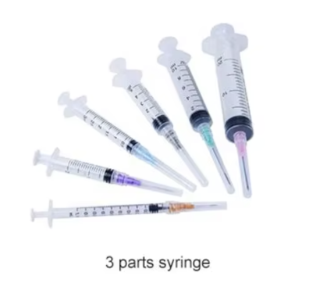 Disposable syringes