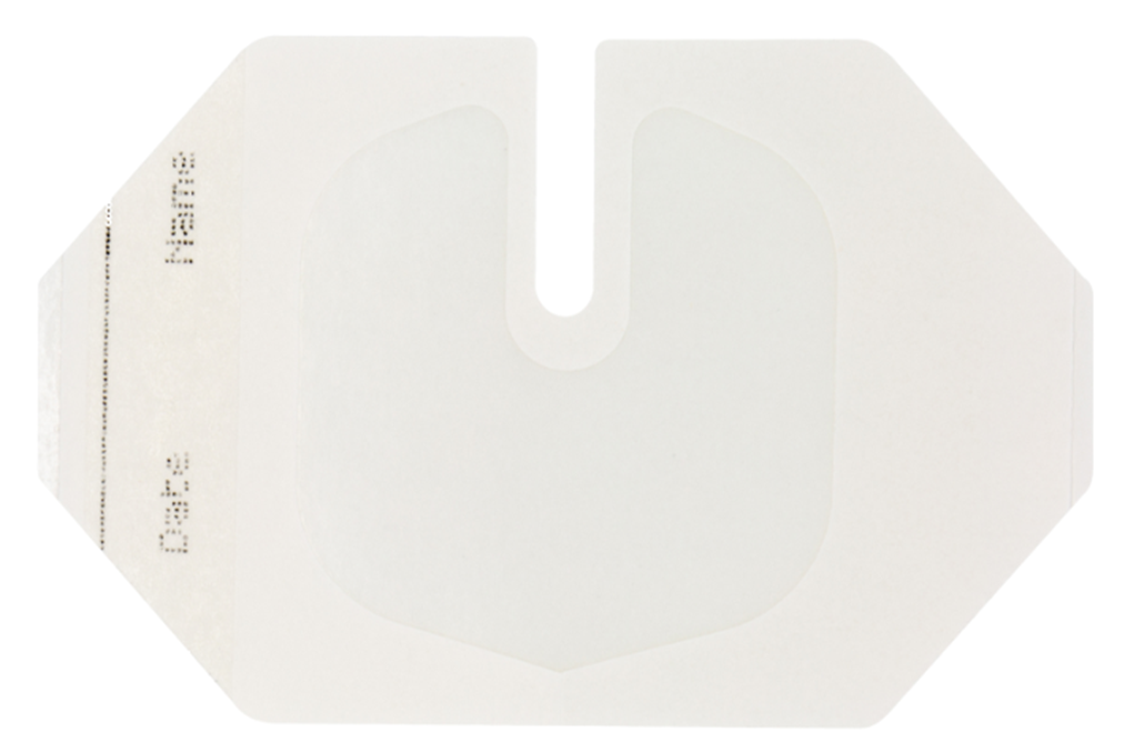 Frame Style Transparent Film I.V.Dressing with notch