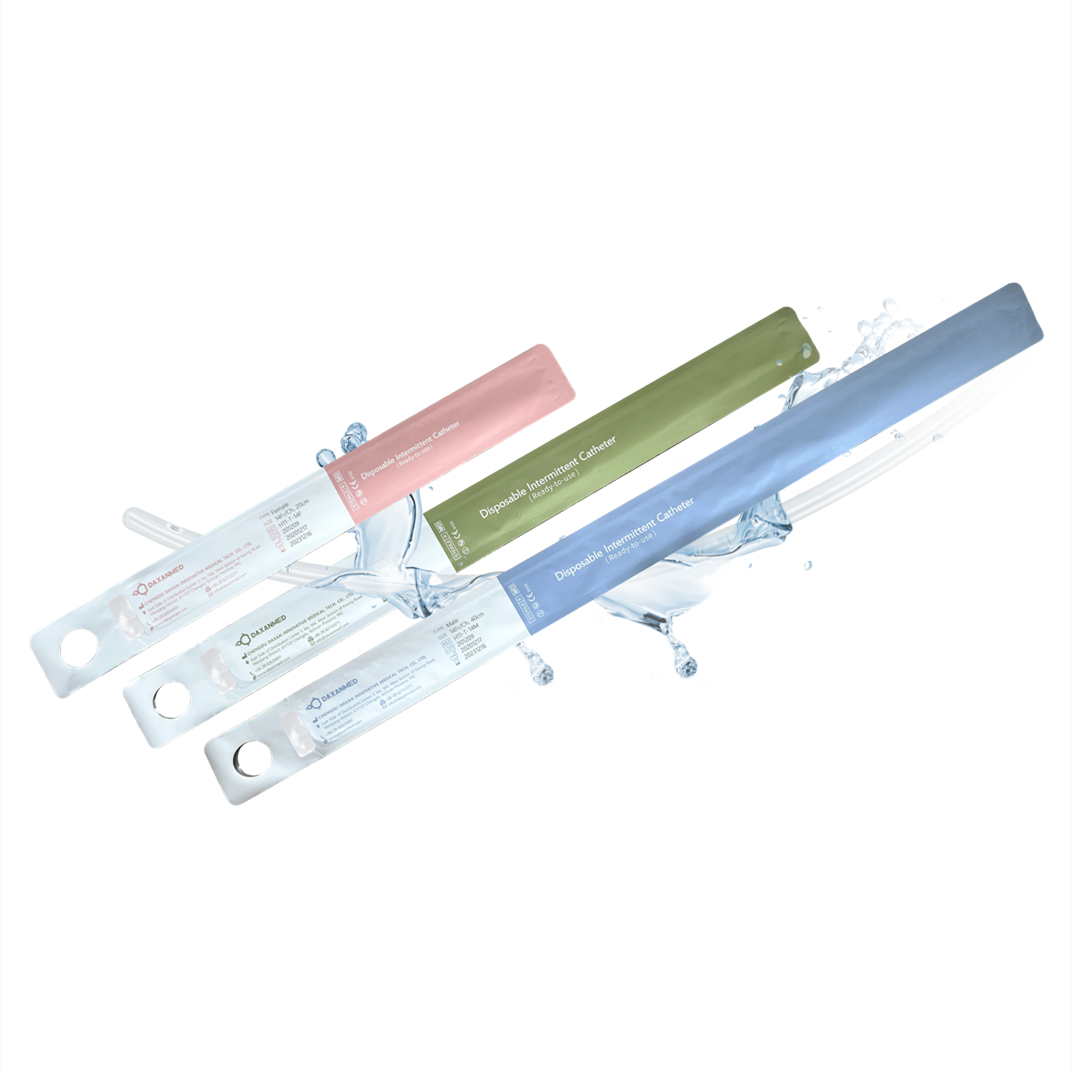 Hydrophilic Coated TPU Intermittent Catheter(Ready to Use)
