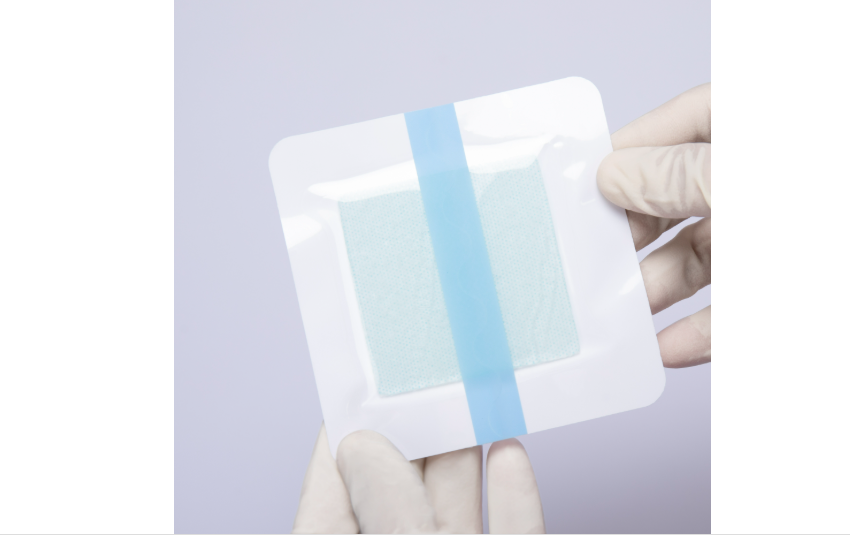 Hydrogel Dressing with Border