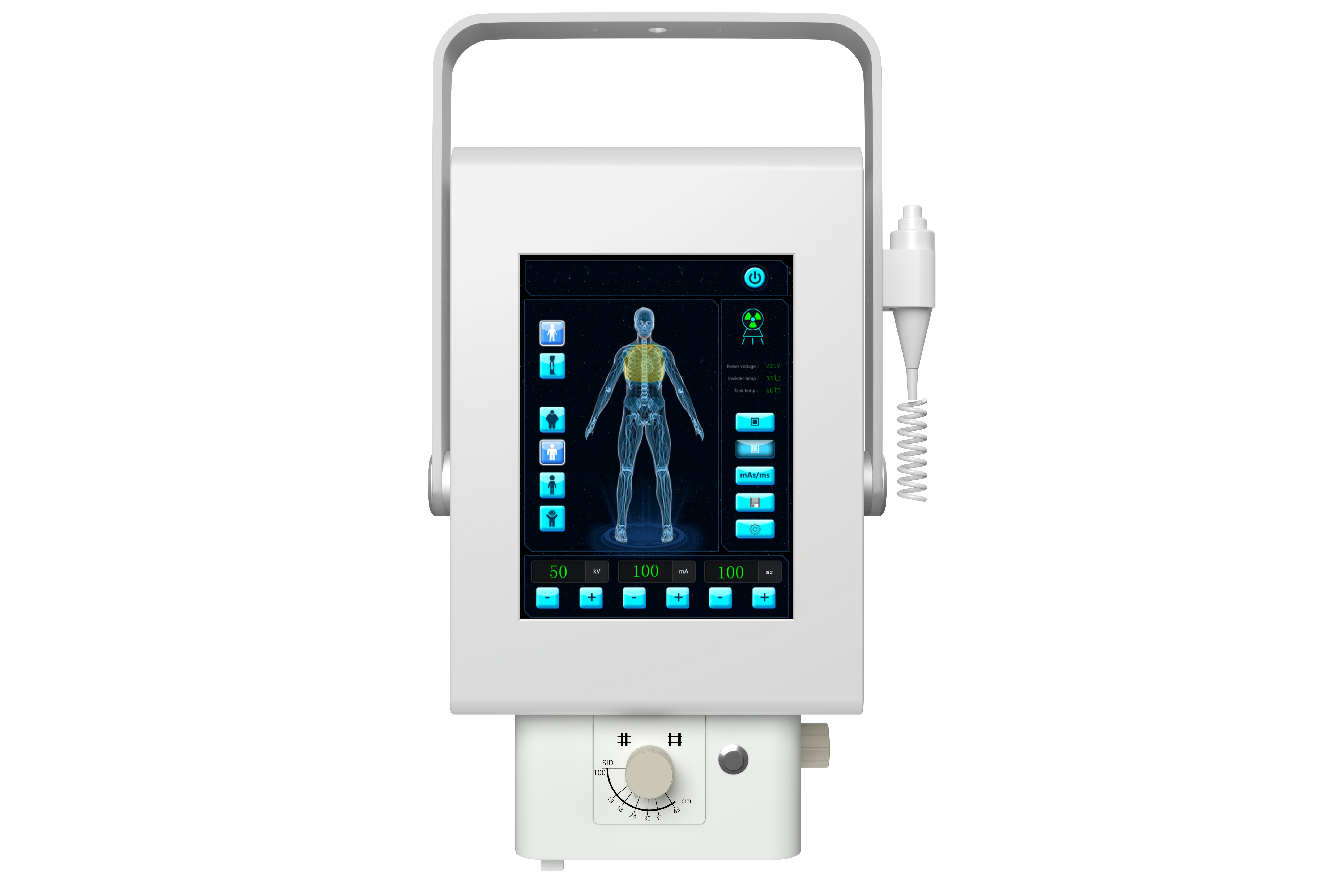 8KW High Frequency Portable X-ray Machine