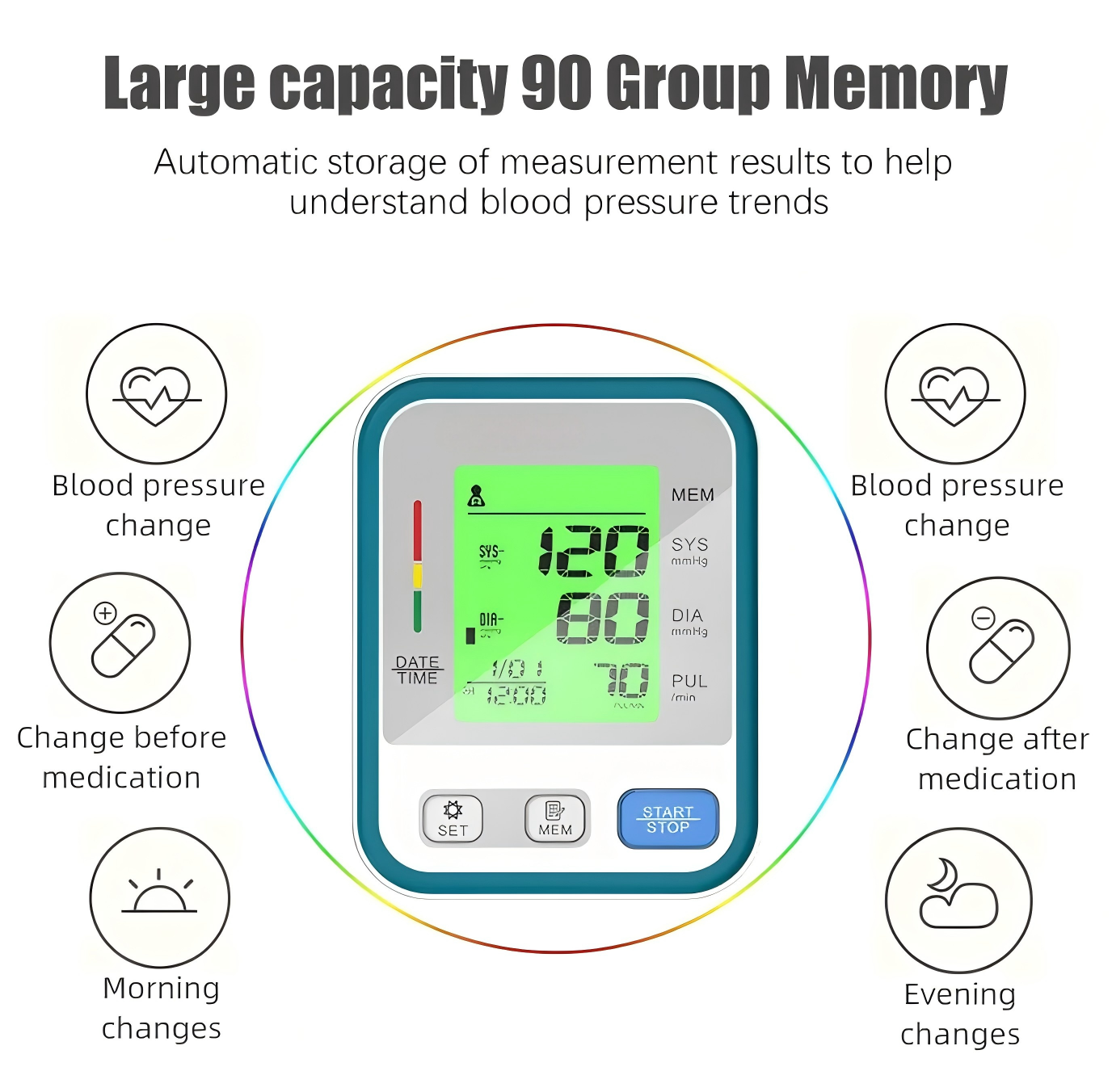 Arm Blood Pressure Monitor